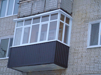 Балкон остекление 